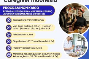 Kerja ke Jepang Lebih Mudah dengan Program Non-Kaigo dari LPK Yoriso Caregiver Indonesia